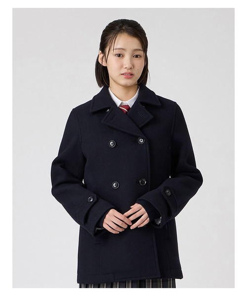 EASTBOY（イーストボーイ）の「P コート 制服 スクールコート 中学生 高校生（ピーコート・キッズ・ネイビー・11号/9号/13号）」の3枚目の写真