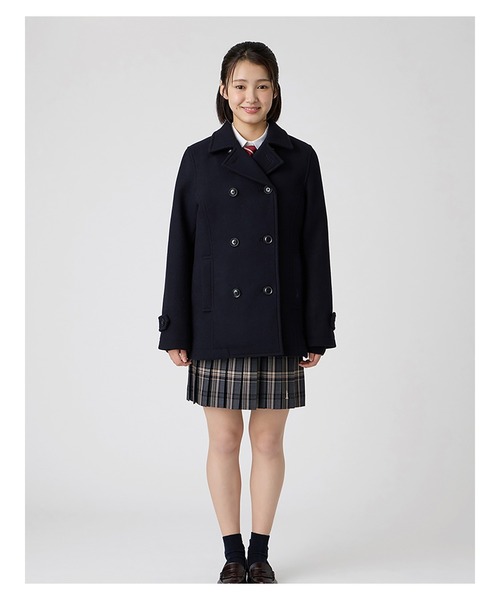EASTBOY（イーストボーイ）の「P コート 制服 スクールコート 中学生 高校生（ピーコート・キッズ・ネイビー・11号/9号/13号）」の5枚目の写真