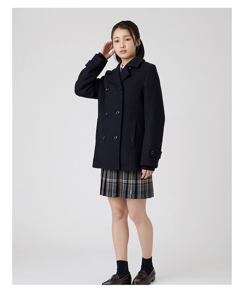 EASTBOY（イーストボーイ）の「P コート 制服 スクールコート 中学生 高校生（ピーコート・キッズ・ネイビー・11号/9号/13号）」の6枚目の写真