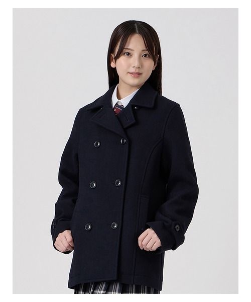 EASTBOY（イーストボーイ）の「P コート 制服 スクールコート 中学生 高校生（ピーコート・キッズ・ネイビー・11号/9号/13号）」の10枚目の写真