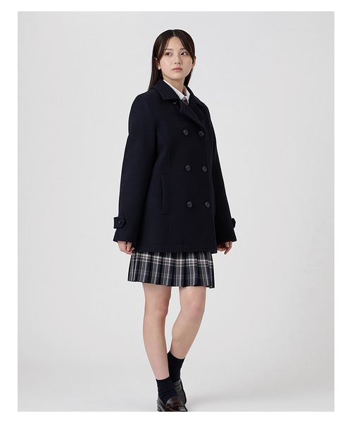 EASTBOY（イーストボーイ）の「P コート 制服 スクールコート 中学生 高校生（ピーコート・キッズ・ネイビー・11号/9号/13号）」の13枚目の写真
