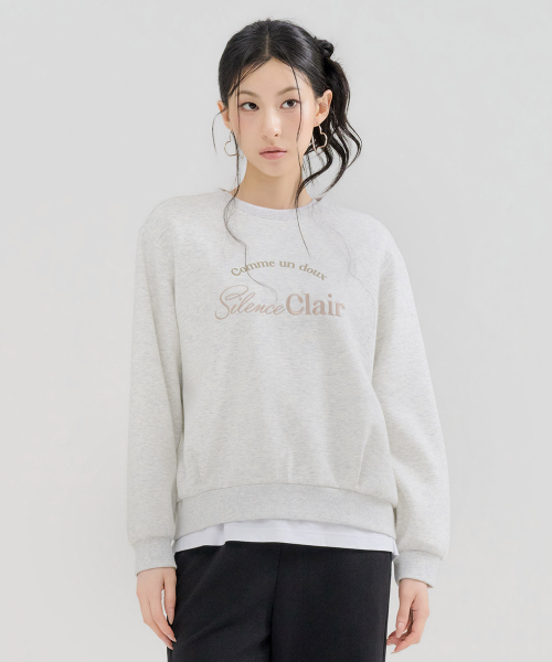 CHASECULT(チェイスカルト)の「レディースエッセンシャルグラフィックスウェットシャツ-FERG5164B05(スウェット・レディース・オートミール・85/90)」の2枚目の写真