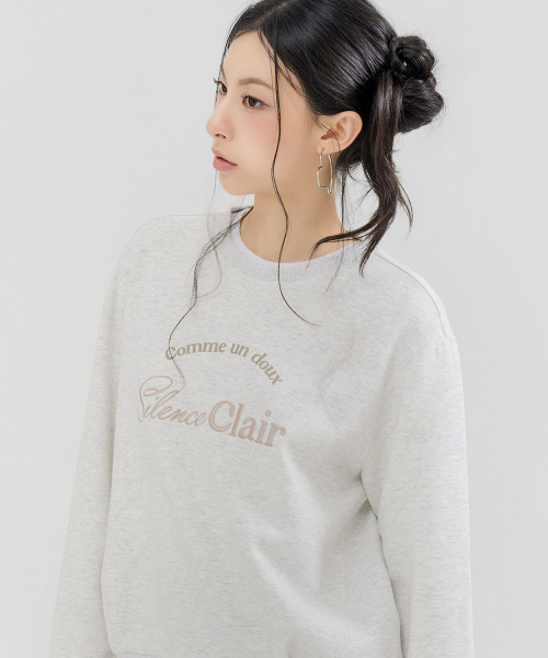 CHASECULT(チェイスカルト)の「レディースエッセンシャルグラフィックスウェットシャツ-FERG5164B05(スウェット・レディース・オートミール・85/90)」の5枚目の写真