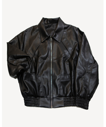 THUMB（ダム）の「Contour Vegan Leather Blouson（ライダースジャケット）」