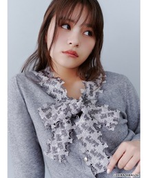SNIDEL（スナイデル）の「【SNIDEL×近沢レース店】コラボボウタイニットカーディガン（カーディガン/ボレロ）」