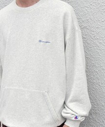 Champion（チャンピオン）の「【SHIPS any別注】Champion: ワンポイント ロゴ 刺繍 ステッチ リラックス スウェット◆（スウェット）」