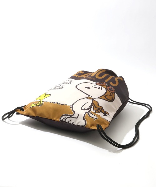 PEANUTS（ピーナッツ）の「【PEANUTS / ピーナッツ】スヌーピー アートワーク デザイン ナップサック（バックパック/リュック・メンズ・F/E/D/A/B/C・FREE）」の14枚目の写真