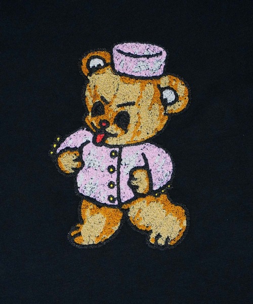 MSGM(エムエスジーエム)の「MSGM LOBBY BEAR Tシャツ(Tシャツ/カットソー・メンズ・ホワイト/ブラック・S/M/XS/XL/L)」の8枚目の写真