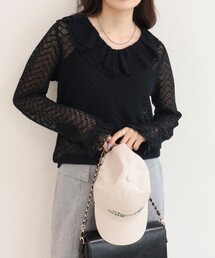 fredy emue | レースラッフルロンＴシャツ(Tシャツ/カットソー)