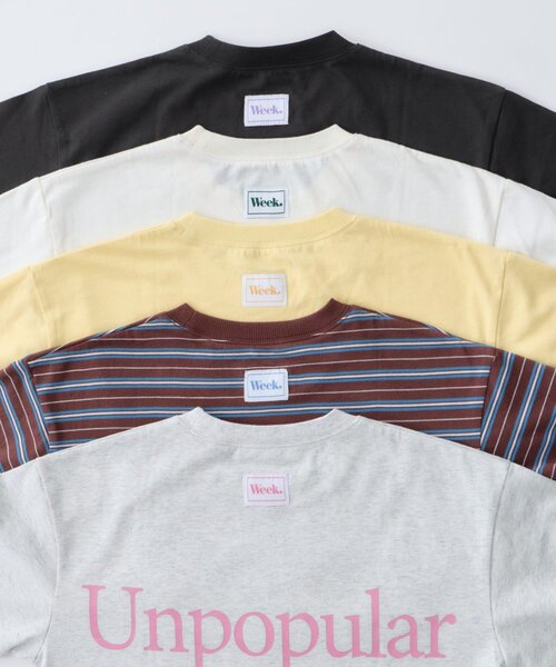 CIAOPANIC TYPY(チャオパニックティピー)の「【KIDS】5枚セットアソートロゴロンTee【WEEKロンTee】(Tシャツ/カットソー・キッズ・その他・150/130/110)」の2枚目の写真