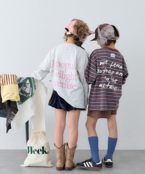 CIAOPANIC TYPY(チャオパニックティピー)の「【KIDS】5枚セットアソートロゴロンTee【WEEKロンTee】(Tシャツ/カットソー・キッズ・その他・150/130/110)」の3枚目の写真