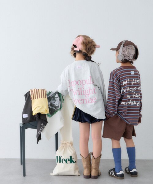 CIAOPANIC TYPY(チャオパニックティピー)の「【KIDS】5枚セットアソートロゴロンTee【WEEKロンTee】(Tシャツ/カットソー・キッズ・その他・150/130/110)」の7枚目の写真