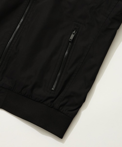 Calvin Klein（カルバン・クライン）の「【Calvin Klein/カルバンクライン】ELIAS MEMORY BOMBER/ライトウェイト ジップアップ ボンバージャケット（MA-1・メンズ・ブラック/オリーブ・S/M/XL/L）」の7枚目の写真