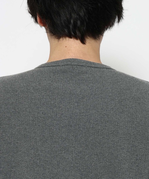 RAGEBLUE(レイジブルー)の「COMPACT CREW NECK CARDIGAN/コンパクトクルーネックカーディガン(カーディガン/ボレロ・メンズ・グレー/ブラック・MEDIUM/LARGE)」の10枚目の写真