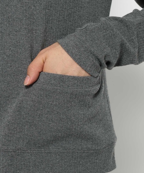 RAGEBLUE(レイジブルー)の「COMPACT CREW NECK CARDIGAN/コンパクトクルーネックカーディガン(カーディガン/ボレロ・メンズ・グレー/ブラック・MEDIUM/LARGE)」の13枚目の写真