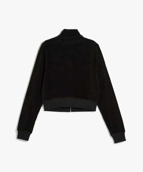 tommy jeans(トミー ジーンズ)の「ロゴテープベロアトラッカージャケット(ブルゾン・レディース・ブラック・SMALL/MEDIUM/X-SMALL)」の8枚目の写真