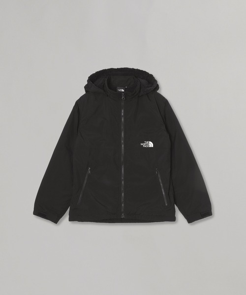 THE NORTH FACE(ザノースフェイス)の「Compact Nomad Jacket NPJ72551(ナイロンジャケット・キッズ・マルチ/ブラック・130/140/150/160)」の1枚目の写真