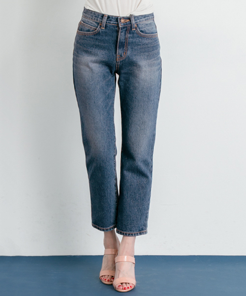 LUC DNM （ラックデニム）の「LUCDNM BOYS STRAIGHT（デニムパンツ・レディース・インディゴブルー・MEDIUM/LARGE/SMALL）」の4枚目の写真