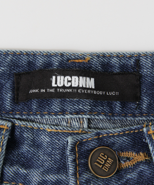 LUC DNM （ラックデニム）の「LUCDNM BOYS STRAIGHT（デニムパンツ・レディース・インディゴブルー・MEDIUM/LARGE/SMALL）」の17枚目の写真