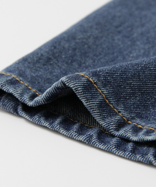 LUC DNM （ラックデニム）の「LUCDNM BOYS STRAIGHT（デニムパンツ・レディース・インディゴブルー・MEDIUM/LARGE/SMALL）」の12枚目の写真