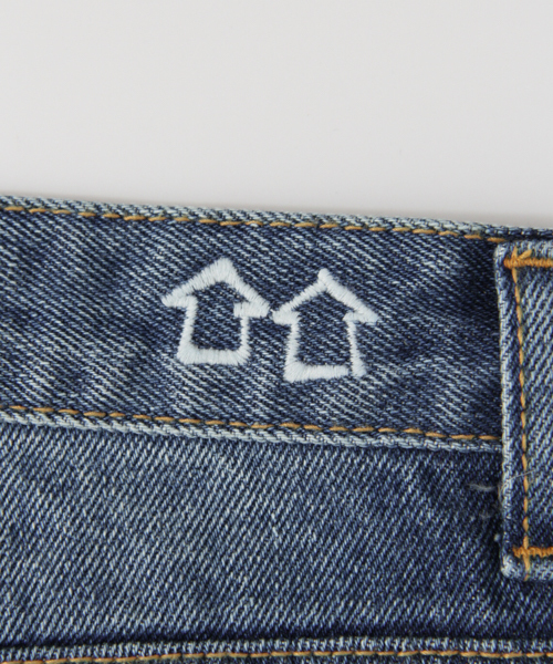 LUC DNM （ラックデニム）の「LUCDNM BOYS STRAIGHT（デニムパンツ・レディース・インディゴブルー・MEDIUM/LARGE/SMALL）」の14枚目の写真