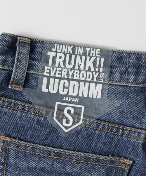 LUC DNM （ラックデニム）の「LUCDNM BOYS STRAIGHT（デニムパンツ・レディース・インディゴブルー・MEDIUM/LARGE/SMALL）」の15枚目の写真