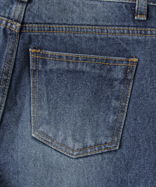 LUC DNM （ラックデニム）の「LUCDNM BOYS STRAIGHT（デニムパンツ・レディース・インディゴブルー・MEDIUM/LARGE/SMALL）」の7枚目の写真