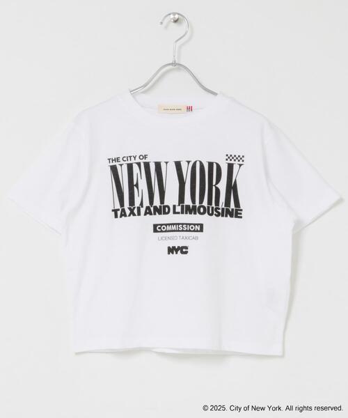 GOOD ROCK SPEED(グッドロックスピード)の「GOOD ROCK SPEED NYC BIGTSHIRTS(Tシャツ/カットソー・レディース・ホワイト・ONE)」の1枚目の写真