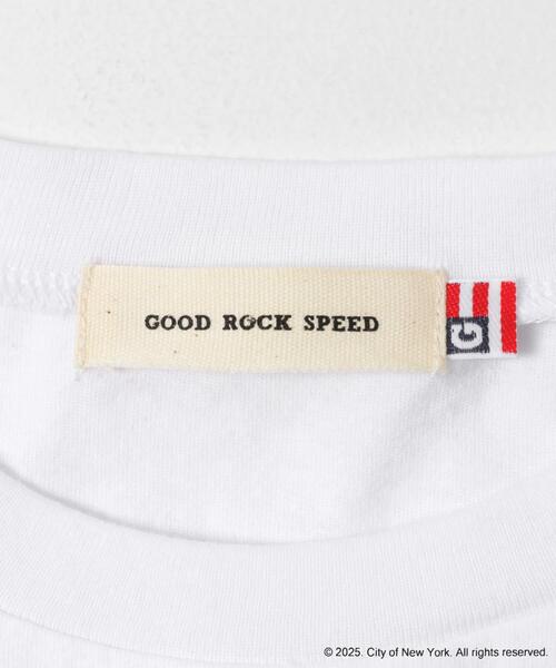 GOOD ROCK SPEED(グッドロックスピード)の「GOOD ROCK SPEED NYC BIGTSHIRTS(Tシャツ/カットソー・レディース・ホワイト・ONE)」の2枚目の写真