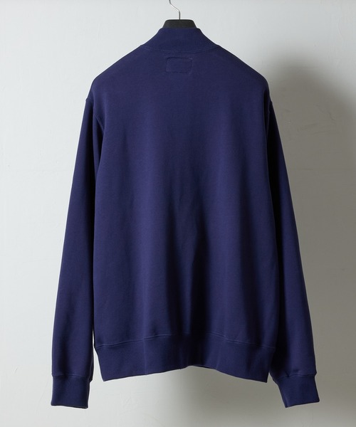 N LOGO WAPPEN RIB COLLAR FRENCH TERRY TRACK JACKET / Nロゴ