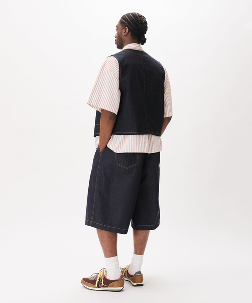 WISM(ウィズム)の「Estudio Niksen / エストゥディオ・ニクセン Raw Denim Stitch Vest(その他アウター・メンズ・ネイビー・FREE)」の12枚目の写真