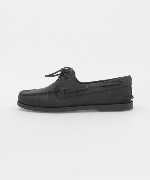 Sperry (スペリー)の「<SPERRY> AUTHENTIC 2EYE BOAT SHOES/シューズ(モカシン/デッキシューズ・メンズ・ブラック・8h/9h/7h/9/8)」の1枚目の写真