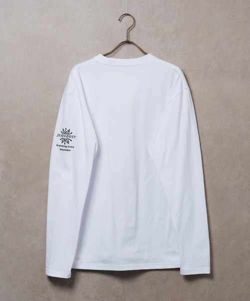 jiggys shop(ジギーズショップ)の「ロゴ刺繍 長袖Tシャツ ロンT カットソー(Tシャツ/カットソー・メンズ・ブラック系その他3/ホワイト系その他/ホワイト系その他2/ホワイト系その他3/ブラック系その他/ブラック系その他2・SMALL/MEDIUM/LARGE/X-LARGE)」の15枚目の写真