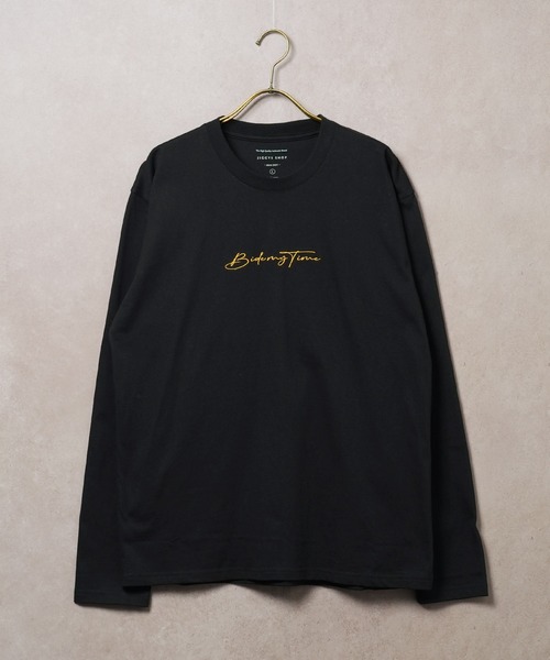 jiggys shop(ジギーズショップ)の「ロゴ刺繍 長袖Tシャツ ロンT カットソー(Tシャツ/カットソー・メンズ・ブラック系その他3/ホワイト系その他/ホワイト系その他2/ホワイト系その他3/ブラック系その他/ブラック系その他2・SMALL/MEDIUM/LARGE/X-LARGE)」の22枚目の写真