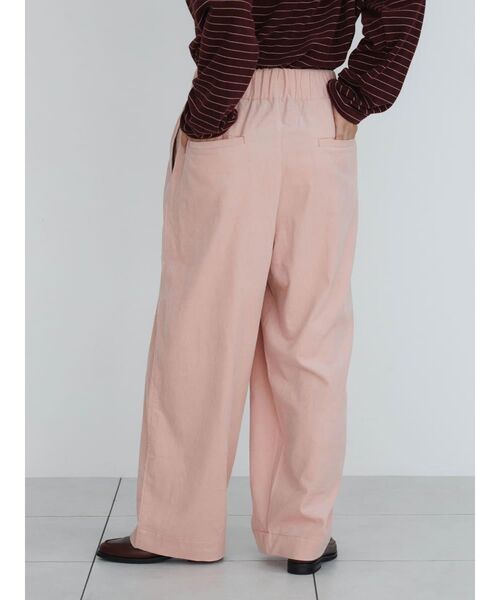 FIKA.(フィーカ)の「Corduroy easy wide pants(その他パンツ・レディース・ピンク系その他2/ブラウン・FREE)」の5枚目の写真