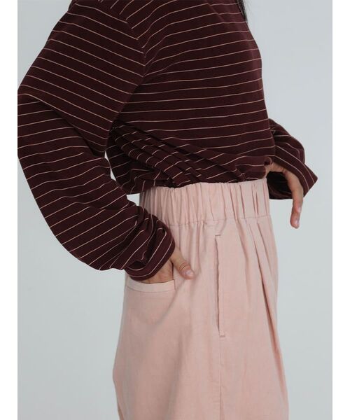 FIKA.(フィーカ)の「Corduroy easy wide pants(その他パンツ・レディース・ピンク系その他2/ブラウン・FREE)」の7枚目の写真