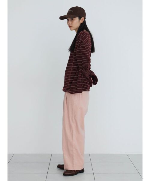 FIKA.(フィーカ)の「Corduroy easy wide pants(その他パンツ・レディース・ピンク系その他2/ブラウン・FREE)」の9枚目の写真
