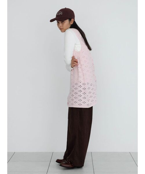 FIKA.(フィーカ)の「Corduroy easy wide pants(その他パンツ・レディース・ピンク系その他2/ブラウン・FREE)」の15枚目の写真