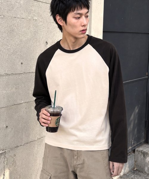 UNDEROFF(アンダーオフ)の「クロップド ラグラン ロングスリーブ Tシャツ クリーム(Tシャツ/カットソー・レディース・クリーム・MEDIUM/LARGE/X-LARGE)」の6枚目の写真
