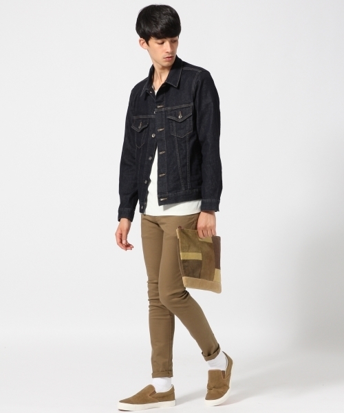 RAGEBLUE(レイジブルー)の「ハイストレッチスキニーパンツ/724845(チノパンツ・メンズ・ダークベージュ/ネイビー/ブラック/グレー系その他/ワインレッド/オリーブ・X-LARGE/SMALL/LARGE/MEDIUM)」の19枚目の写真