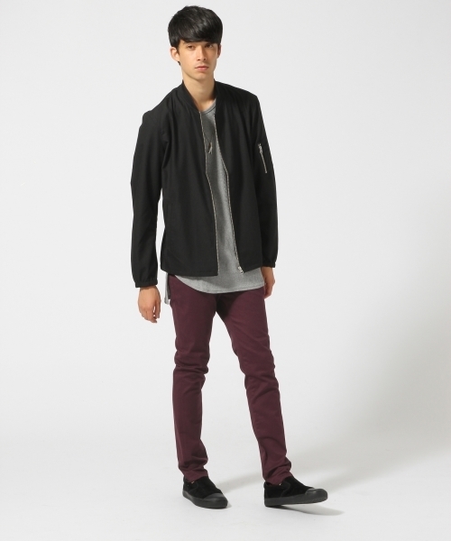 RAGEBLUE(レイジブルー)の「ハイストレッチスキニーパンツ/724845(チノパンツ・メンズ・ダークベージュ/ネイビー/ブラック/グレー系その他/ワインレッド/オリーブ・X-LARGE/SMALL/LARGE/MEDIUM)」の9枚目の写真