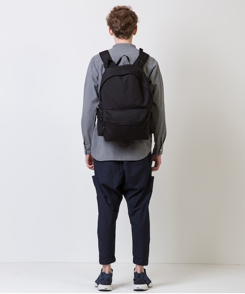rehacer(レアセル)の「rehacer : Strady Sarouel Pants(スラックス・メンズ・ネイビー/グレー・LARGE/MEDIUM/SMALL)」の11枚目の写真