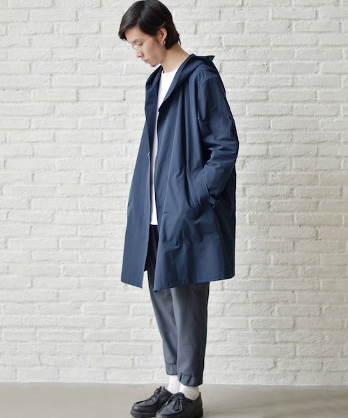 rehacer(レアセル)の「rehacer : Strady Sarouel Pants(スラックス・メンズ・ネイビー/グレー・LARGE/MEDIUM/SMALL)」の12枚目の写真