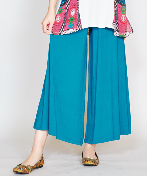 チャイハネ(チャイハネ)の「【チャイハネ】キャルノンタックパンツ(その他パンツ・レディース・ブラウン/ターコイズブルー/ブラック/カーキ/ワイン・FREE)」の4枚目の写真