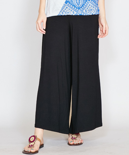 チャイハネ(チャイハネ)の「【チャイハネ】キャルノンタックパンツ(その他パンツ・レディース・ブラウン/ターコイズブルー/ブラック/カーキ/ワイン・FREE)」の2枚目の写真