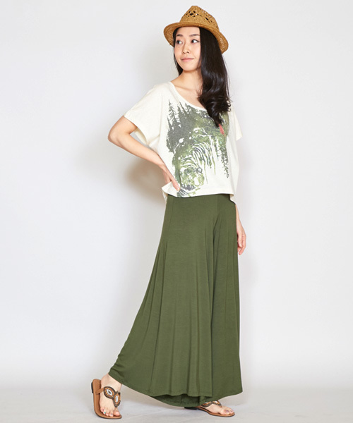 チャイハネ(チャイハネ)の「【チャイハネ】キャルノンタックパンツ(その他パンツ・レディース・ブラウン/ターコイズブルー/ブラック/カーキ/ワイン・FREE)」の11枚目の写真