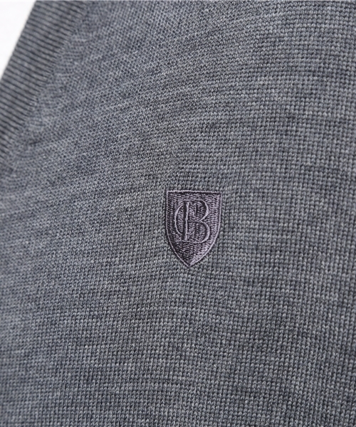 BLACK LABEL CRESTBRIDGE（ブラックレーベル・クレストブリッジ）の「ウオッシャブルウール　カーディガン（カーディガン/ボレロ・メンズ・グレー/チャコールグレー/ブラック/ネイビー・L/M/S/LL）」の11枚目の写真