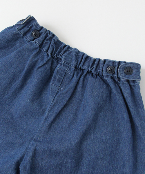 URBAN RESEARCH DOORS(アーバンリサーチドアーズ)の「DOORS デニムワイドパンツ(デニムパンツ・キッズ・インディゴブルー・105/135/90/120)」の5枚目の写真