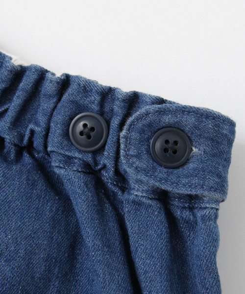 URBAN RESEARCH DOORS(アーバンリサーチドアーズ)の「DOORS デニムワイドパンツ(デニムパンツ・キッズ・インディゴブルー・105/135/90/120)」の7枚目の写真