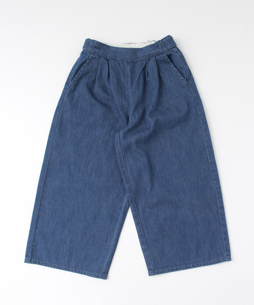 URBAN RESEARCH DOORS(アーバンリサーチドアーズ)の「DOORS デニムワイドパンツ(デニムパンツ・キッズ・インディゴブルー・105/135/90/120)」の9枚目の写真